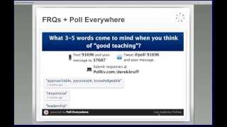 Derek Bruff Asynchronous Mobile Learning Workshop