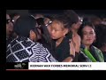 Kairo Forbes comfort crying Nadia Nakai at #AKA memorial service