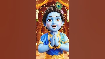 Little Krishna Wishes You Happy Dhanteras ✨ | Divine Festive #ytshorts #krishna #shortfeed
