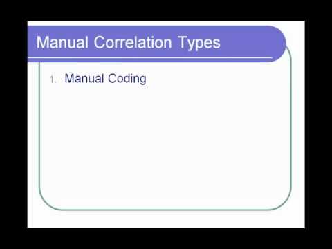 Tutorial 10   Types of Correlation Techniques