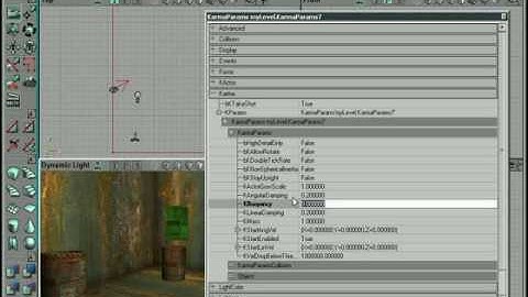 UnrealEd 3.0 Karma Parameters 1 of 2