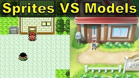 Pokemon Sprites VS 3D Models | @GatorEXP