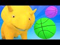 Обучающий мультфильм -  NBA - Учим цвета! - Учимся вместе с Дино | Обучающие видео для детей
