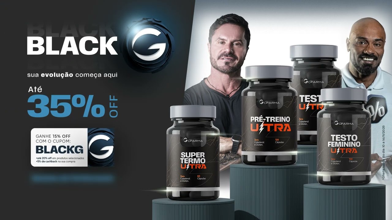 BLACK G: sua evolução começa aqui!