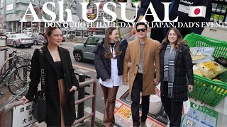 #AShUSUAL: DON QUIJOTE HAUL, DAYS IN JAPAN & DAD’S EVENT! | ASHLEY SANDRINE