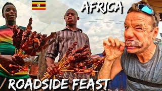 Sandy Goat Meat Feast in Africa 🇺🇬 vA 105