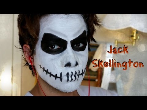 Halloween: Jack Skellington - The Nightmare Before Christmas Makeup ...