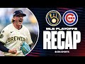 Brewers blitz Cubs early, take 1-0 series lead | NLDS Recap