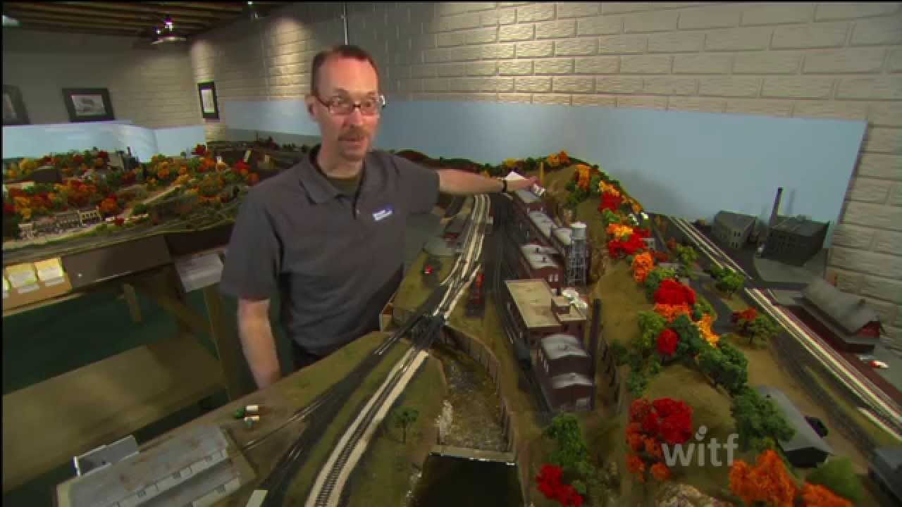 David Popp's N-Scale Layout - YouTube