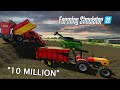 HARVESTING POTATOS IN FARMING SIMULATOR 22 - $50 MILLON CHANLLEGE