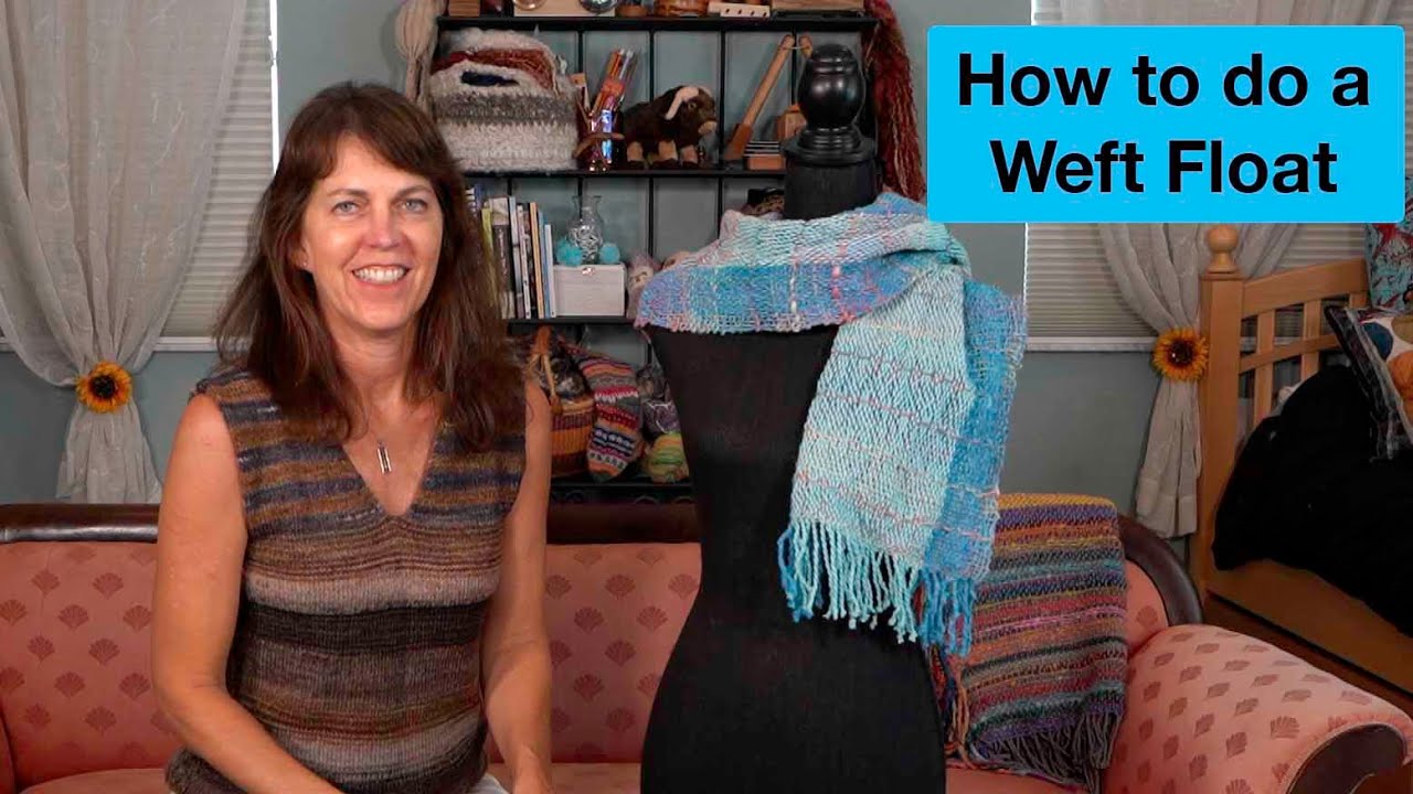 How to do a Weft Float in Rigid Heddle Weaving