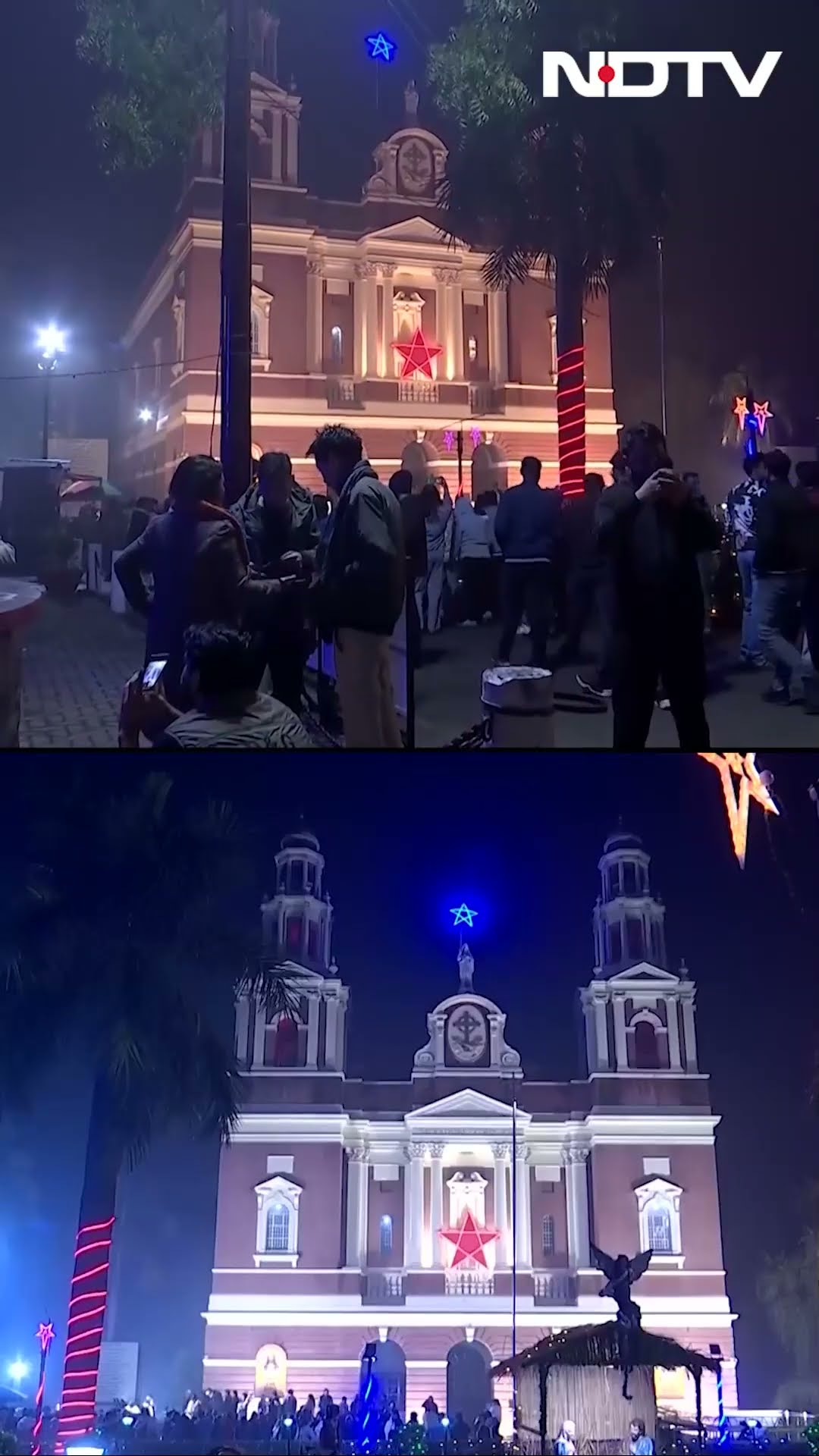 Christmas In Delhi | Devotees Offer Prayers At Delhi's Sacred Heart Cathedral