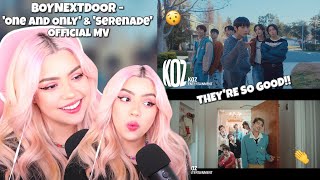 [REACTION] BOYNEXTDOOR &#39;One and Only&#39; &amp; &#39;Serenade&#39; Official MV