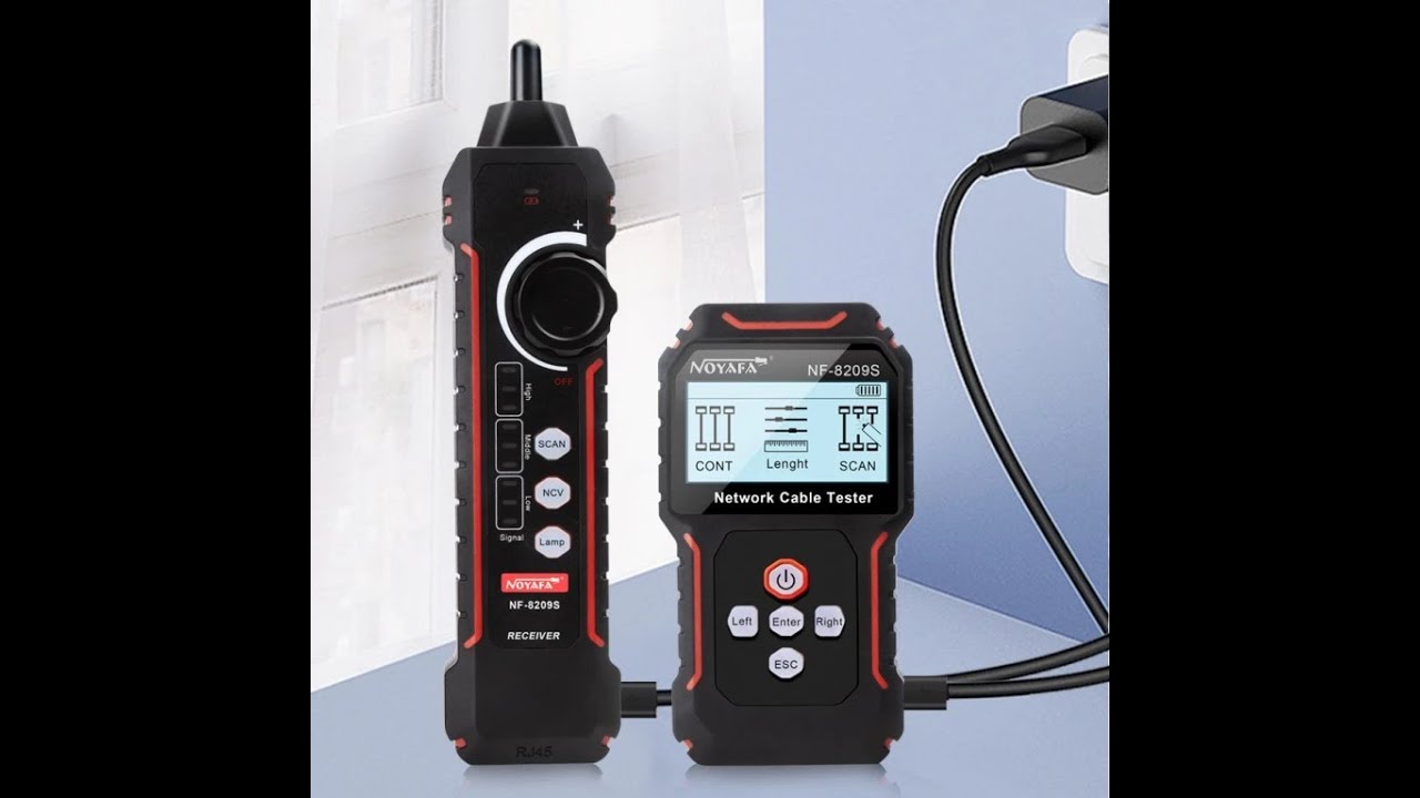 Небольшой обзор многофункционального кабельного тестера витых пар NF ...