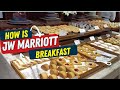 How is jw marriott breakfast buffet cate  jw marriott chandigarh food vlog