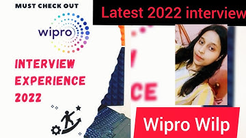 Wipro Wilp 2022 Interview Experience|Wipro Business discussion round 2022 |  questions and answers|