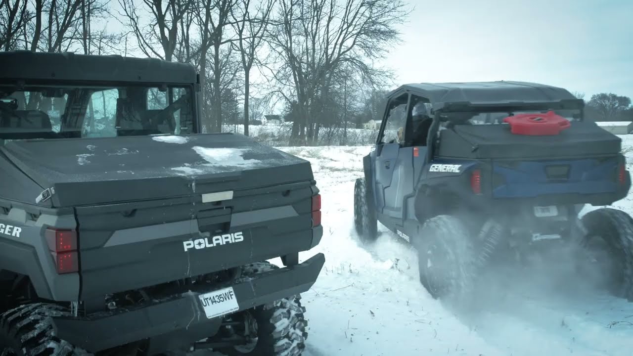 Highlands UTV Rear Cargo Box - Polaris General (Previously Jemco)