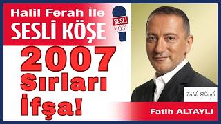 Fatih Altaylı: Erkan Mumcu Ve 367 Krizi Gerçeği