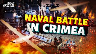 Naval BATTLE in Crimea – Ukraine destroys MUCH of Russia’s Black Sea fleet