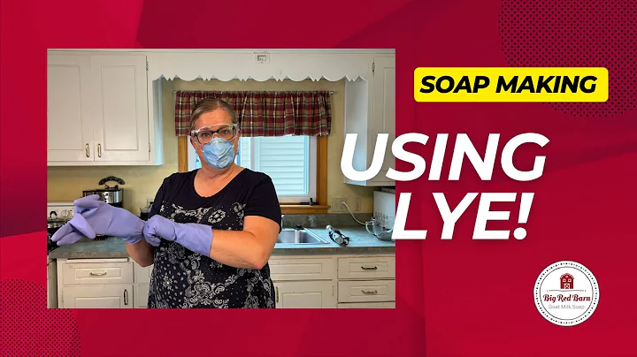 How to handle LYE in soapmaking!