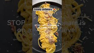 How to Make Perfect Carbonara 🍝 | Easy Creamy Italian Pasta Recipe with Pancetta &amp; Parmesan