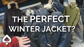 shopping for a winter jacket with fjallraven