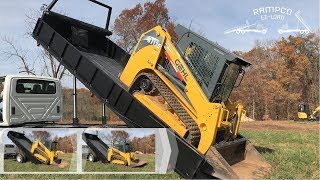 Rampco Body - How To Unload A Non-Working Skid Steer