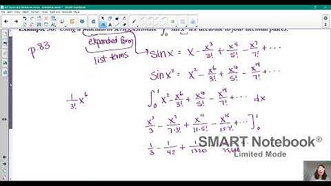 Taylor and Maclaurin series   estimating a definite integral