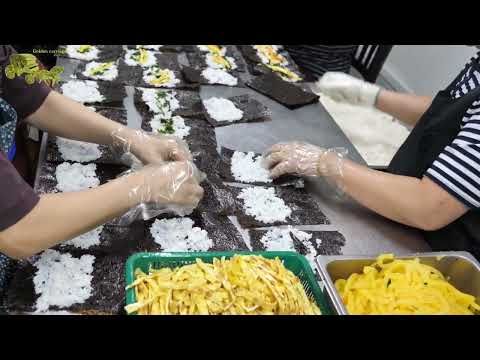 "Little Gimbap: A 40-Year Tradition of Korean Street Food Excellence!"#streetfood #koreanfood