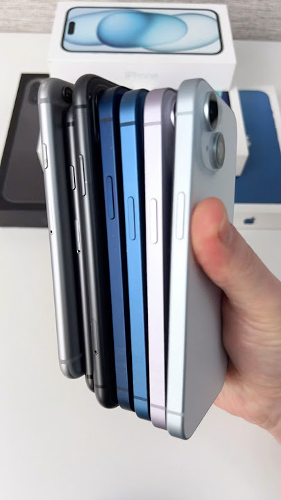 iPhone 15 VS 14 VS 13 VS 12 VS 11 VS X VS 8 VS 6S Ultimate Comparison