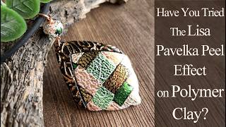 Have You Tried this Metal Leaf & Tape Trick on Polymer Clay?