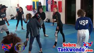 Modern Taekwondo. Technical and Tactical Training for sparring