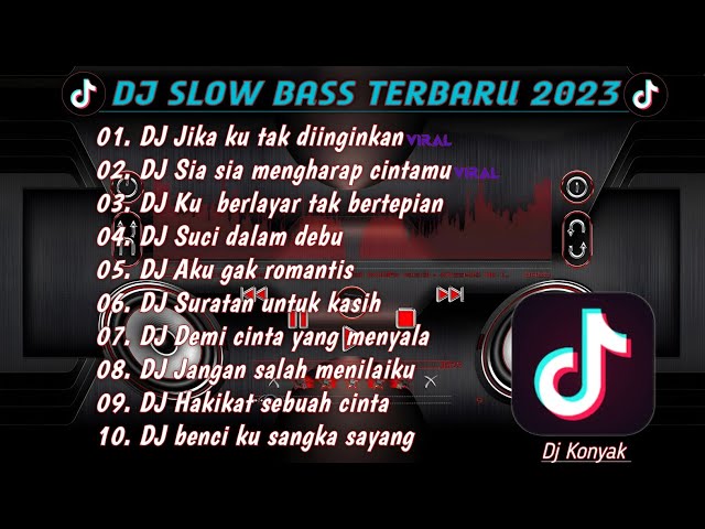 DJ SLOW BASS 2023 || DJ_ JIKA KU TAK DIINGINKAN FULL ALBUM class=