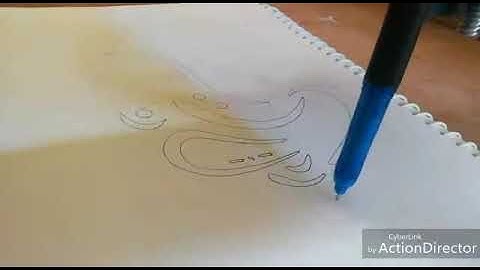 X carve  CNC Machine draw Vinayagar.