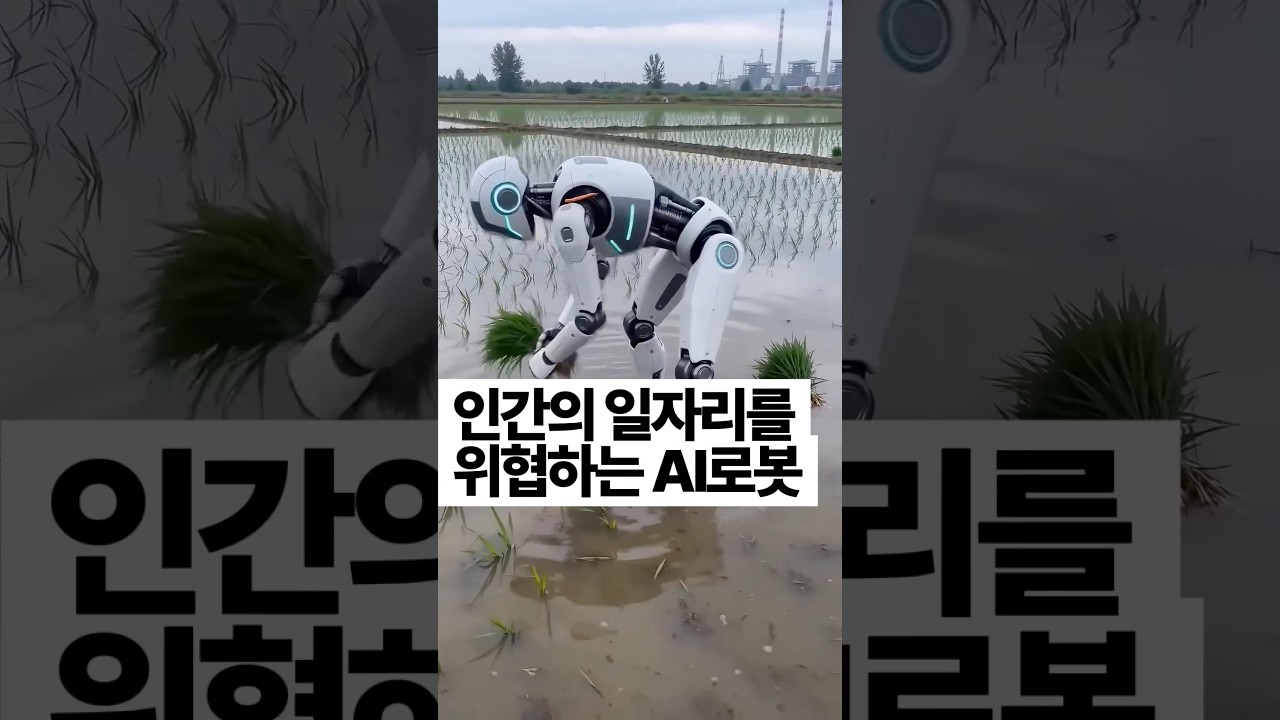 [450] 인간의 일자리를 위협하는 AI 로봇