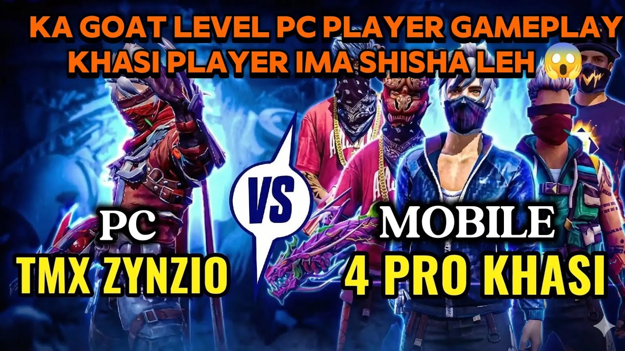 TOP 1 MEGHALAYA KHASI PC PLAYER MORE DANGEROUS THAN A WHITE 444 #khasi