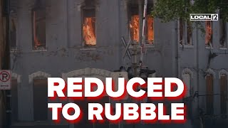 Former paper company in Ohio that stood over 175 years reduced to rubble after fire