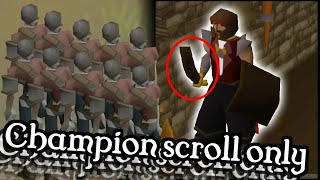 5000 zombies, big milestones, and a dream - Champion Scroll Only Ironman #6