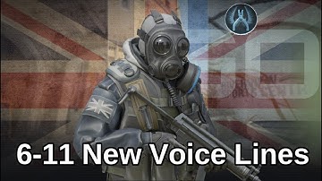 CS:GO SAS Voice Lines including cut.
