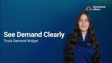 Truck Demand Widget Tutorial