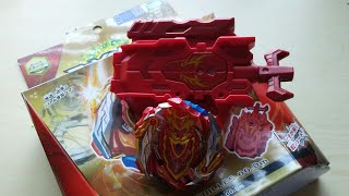Cho-Z Achilles .00.Dm (B-129) Starter - Unboxing, Review, & Test Launch | Beyblade Burst Super Z