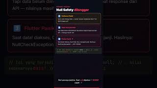 Flutter null check operator