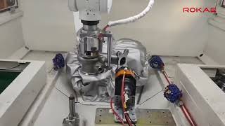 ROKAE NB25 Industrial Robot for Turbo Shell Deburring