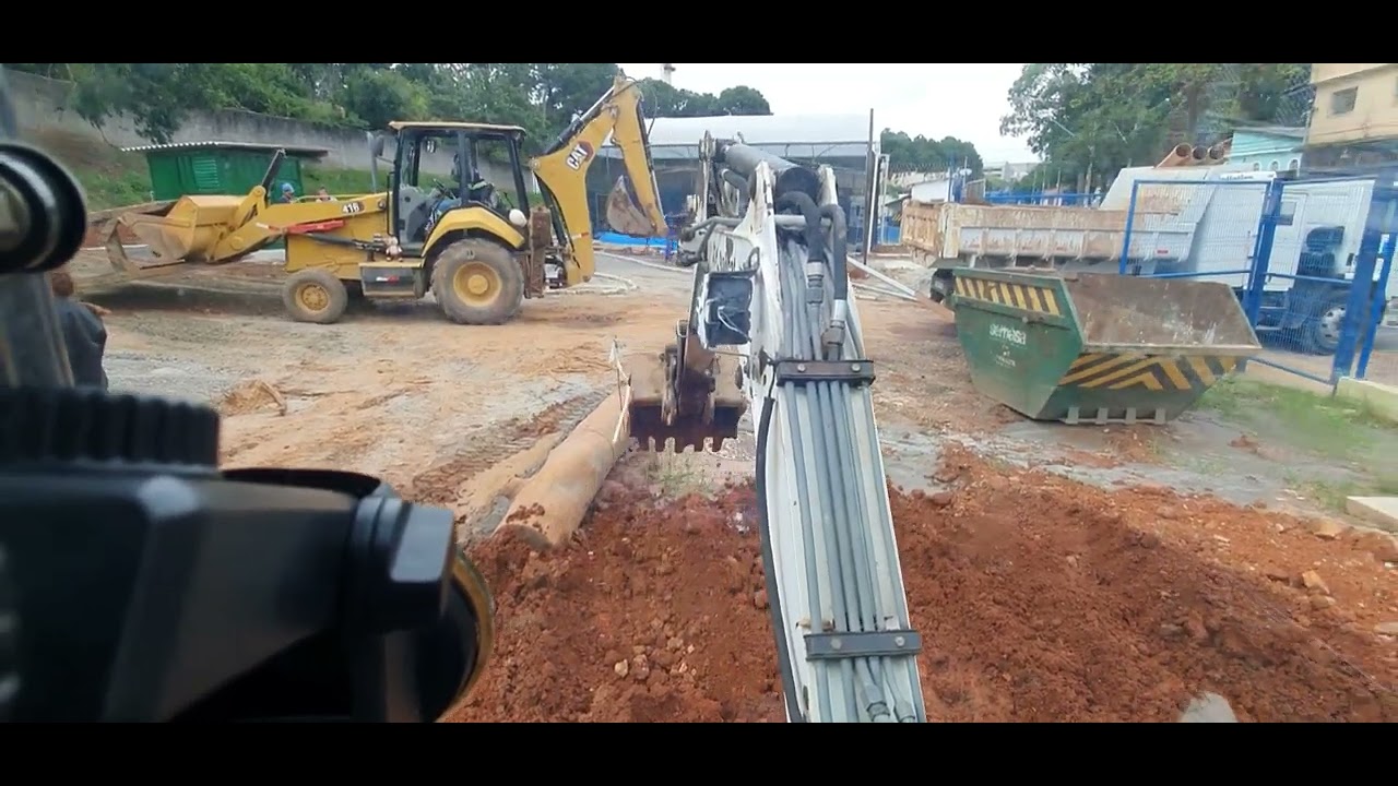 Famos a  espalhar  terra  hoje..