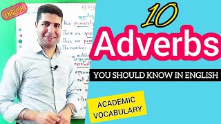 ADVERBS in English | 10 Adverbs you should know in English
