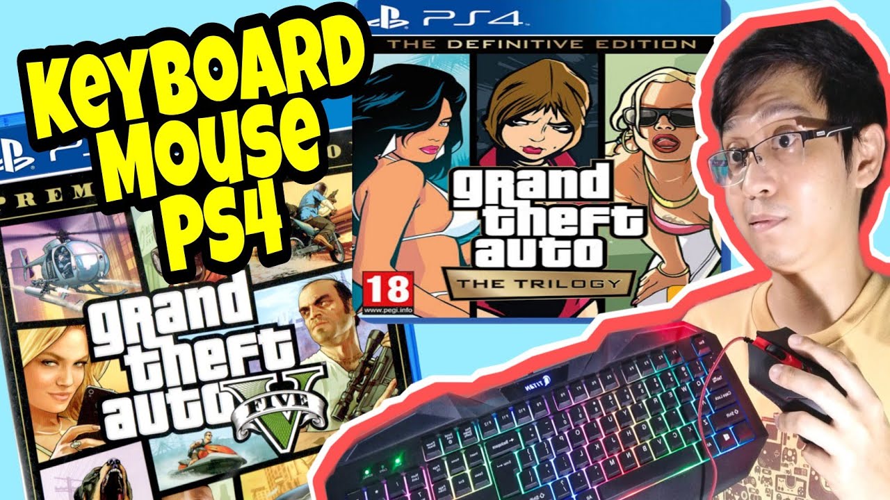 How GTA V Keyboard and on PS4 -