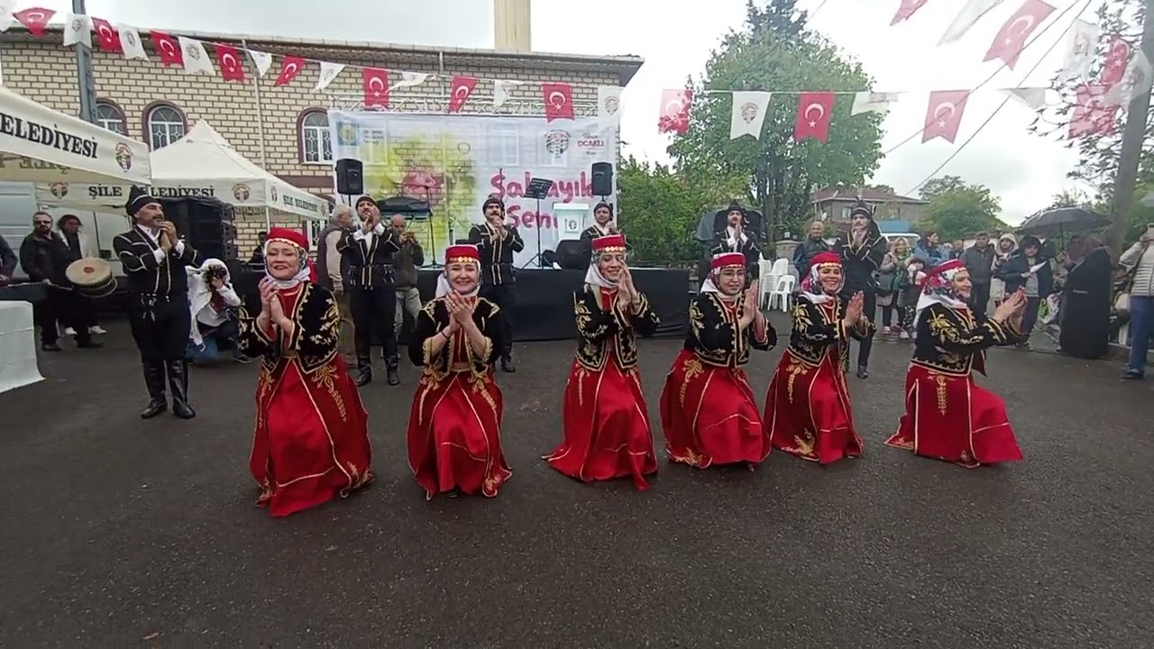 ARTVİN HALK OYUNLARI GÖSTERİSİ,ŞİLE ŞAKAYIK FESTİVALİ 6/5/2023