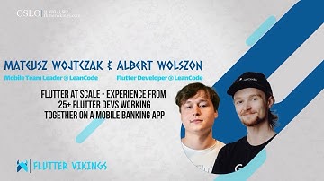 Flutter at scale-experience from 25+ Flutter Devs working together on a mobile banking app |FLV 2022