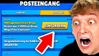 GEWINNER der 100 LEGENDÄREN STARR DROPS kriegt POSTEINGANG NACHRICHT!