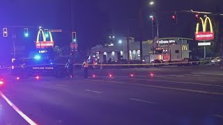 Pedestrian dies after crash on NE Columbia Boulevard